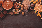 Assortment of fine chocolates