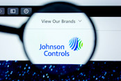 Illustrative Editorial of Johnson Controls website homepage