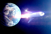Concept of a passengers rocket for space tourism