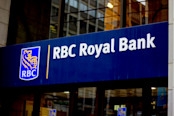 The Signing in front of the RBC Royal Bank