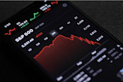 mobile phone to check stock market data