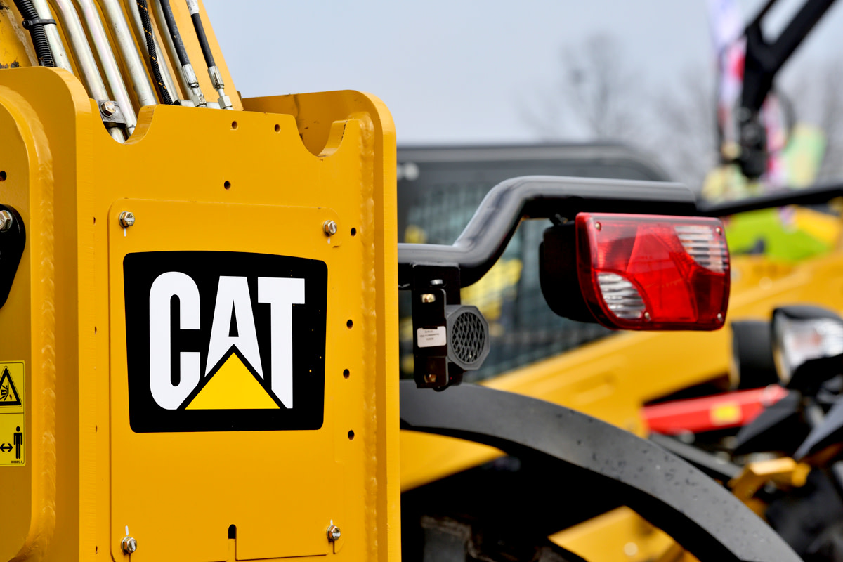 Caterpillar heavy duty equipment