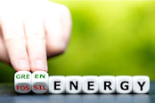 changes the expression fossil energy to green energy