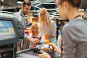 shopping from a convenience store