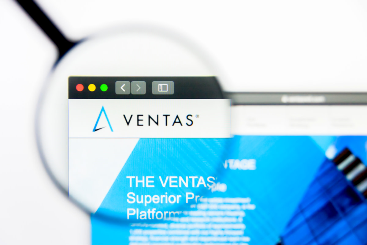 Illustrative Editorial of Ventas website homepage
