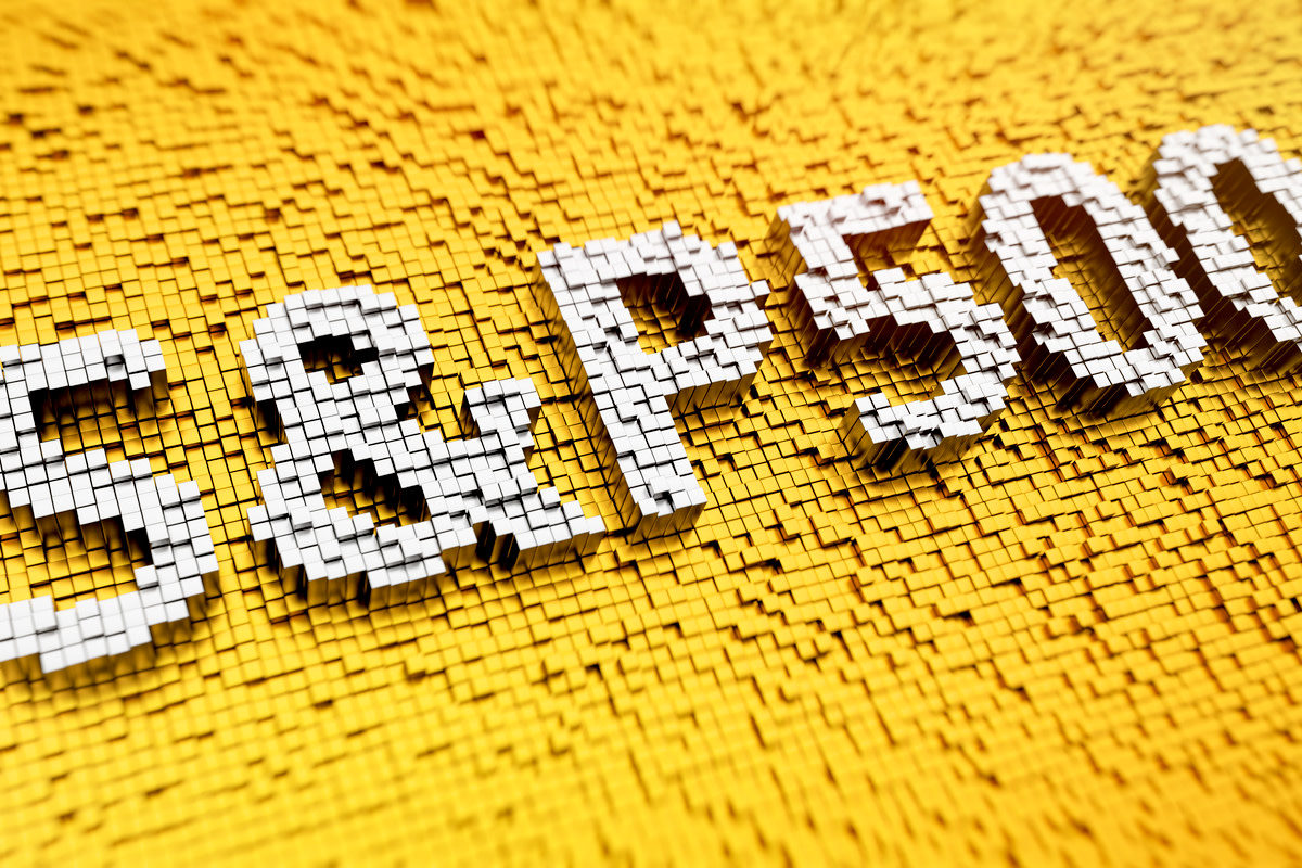 Pixelated word S&P500