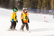 Mid season skiing