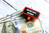 red tag written with MUNICIPAL BONDS
