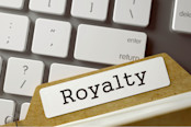 Royalty written on Card
