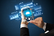 Cloud technology concept