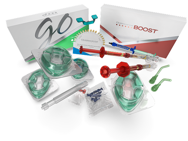 dual whitening group product packaging