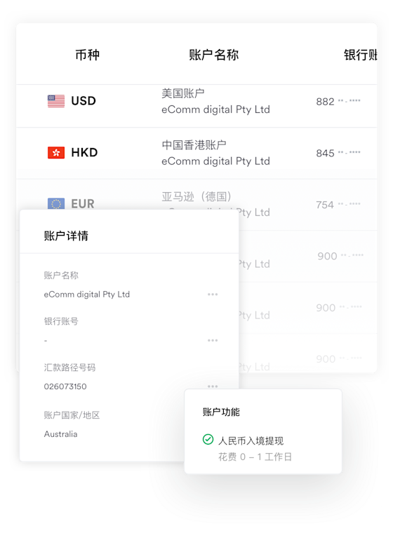 大幅降低跨境收款的手续费