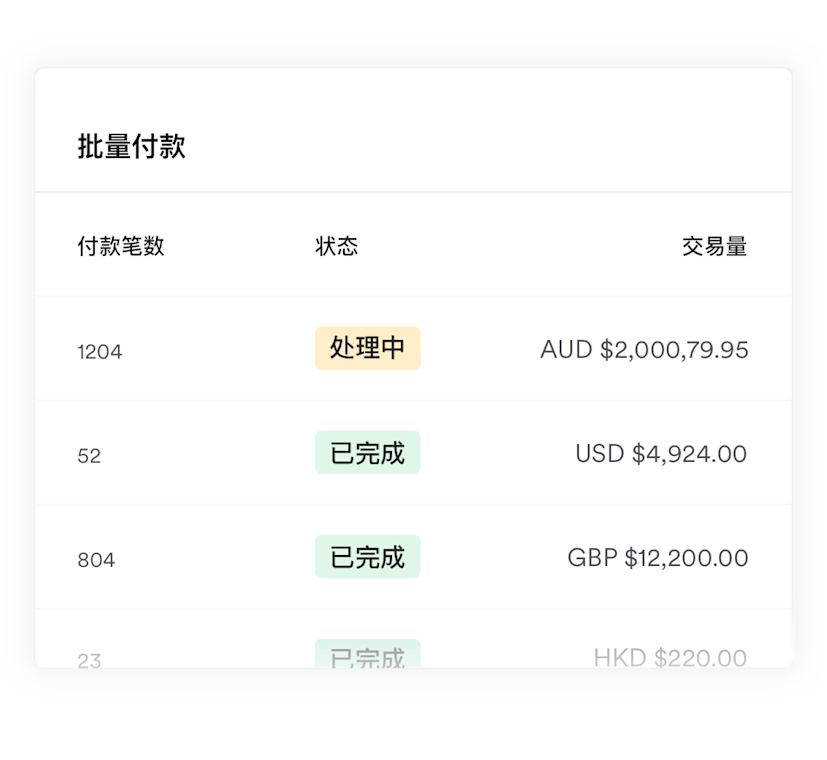 连接全球的本地支付网络