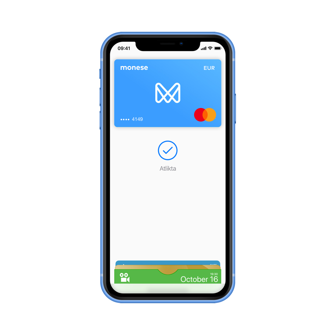 LT Monese with apple Pay EUR