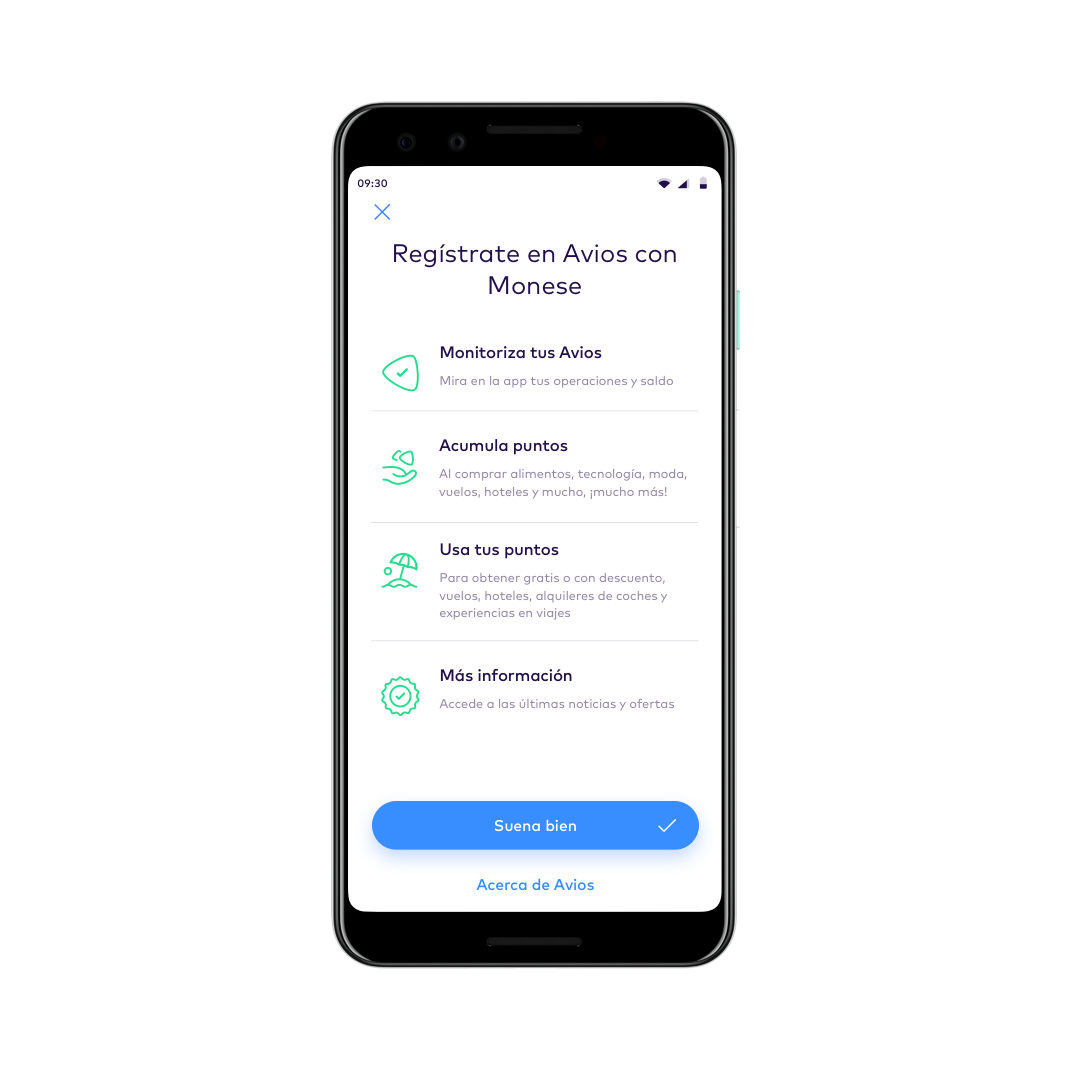 ES link avios straight to your app