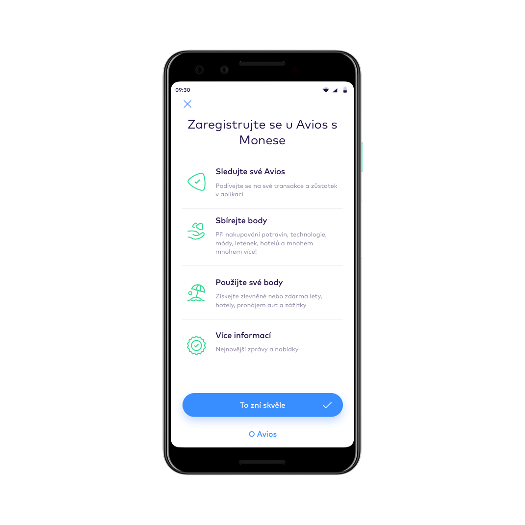 CZ link avios straight to your app