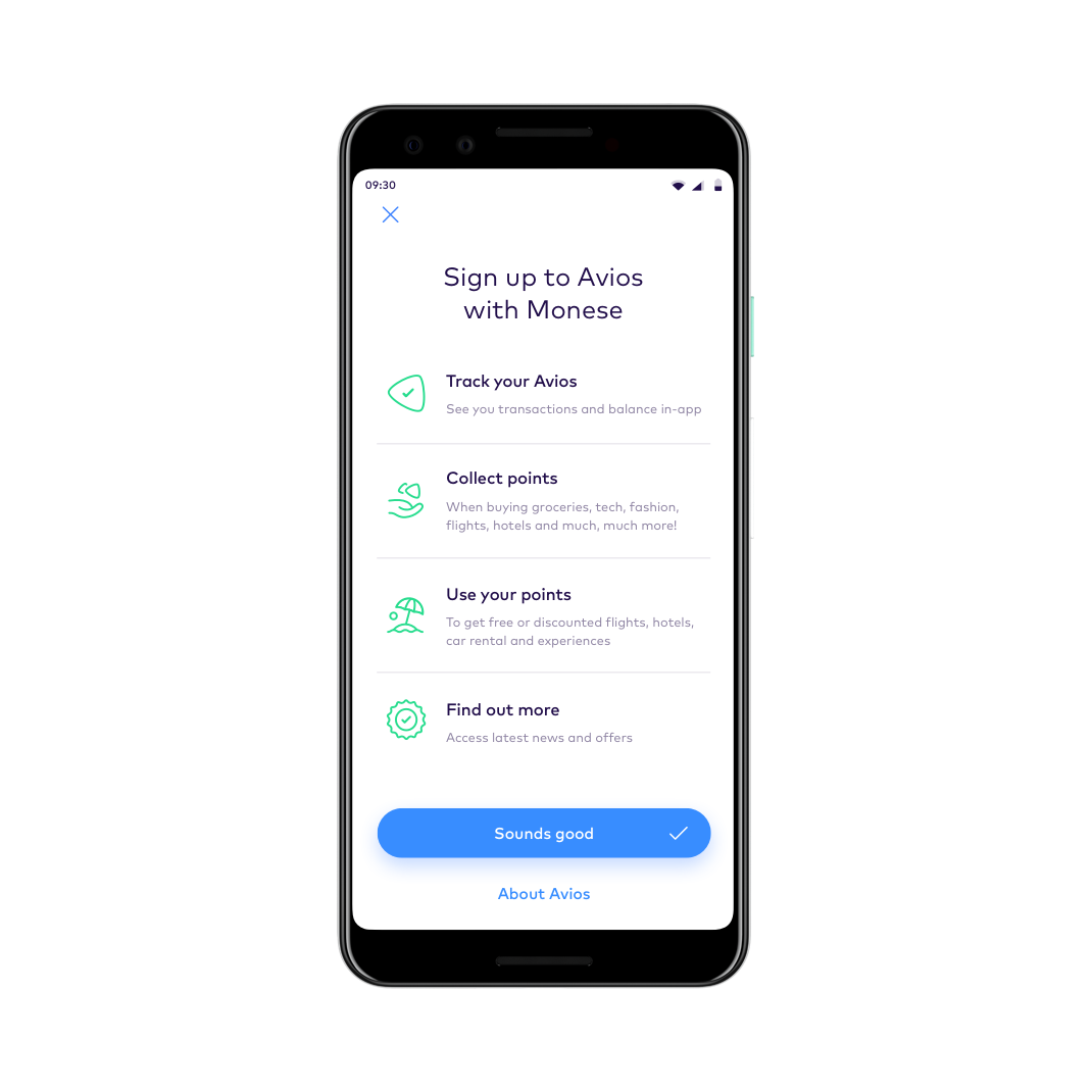 EN Avios > link avios straight to your app