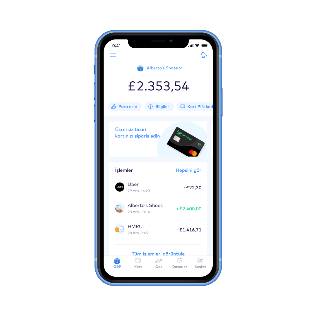 TR make the most out of monese with business accounts