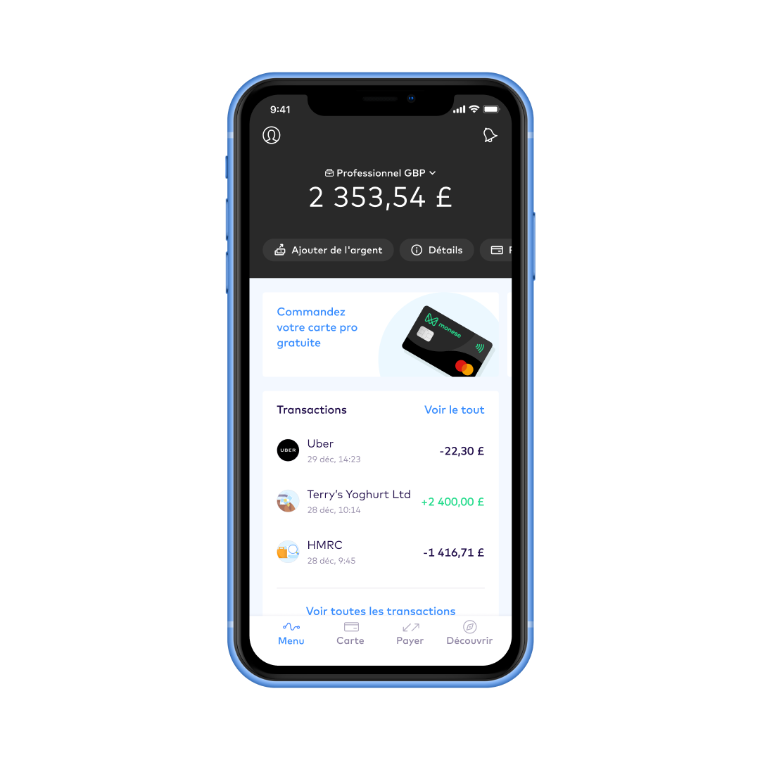 FR make the most out of monese with business accounts