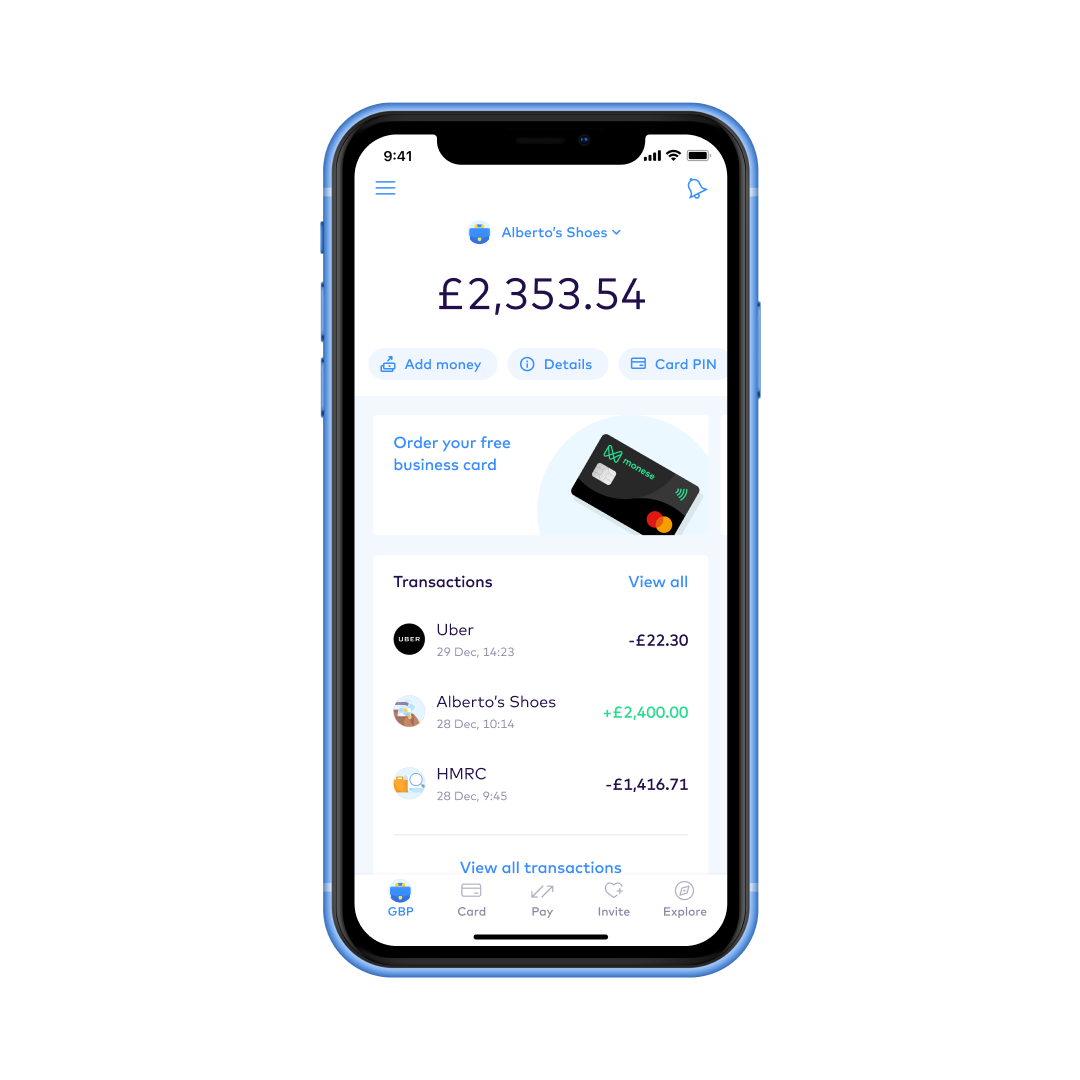 EN make the most out of monese with business accounts