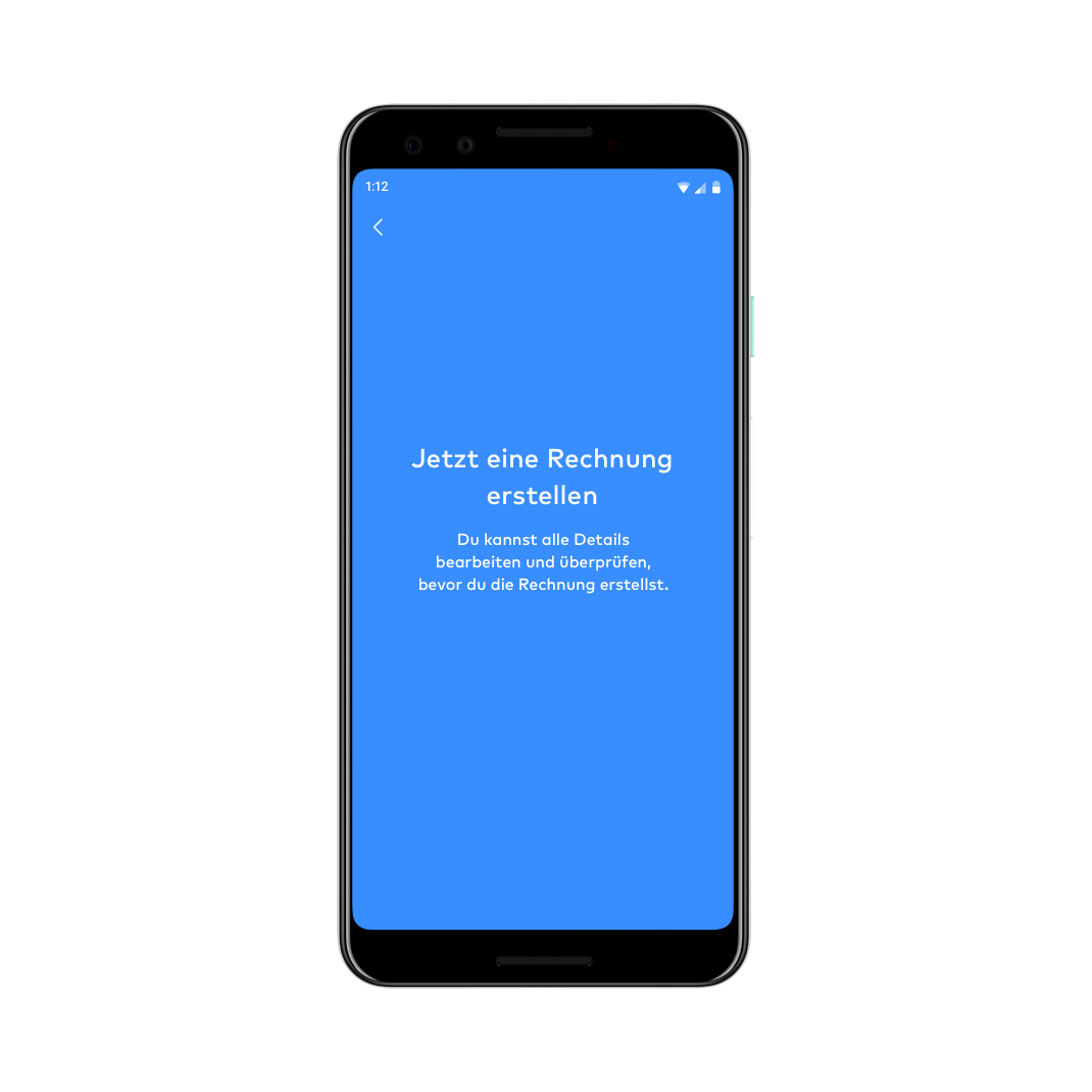 DE Create invoices from your app