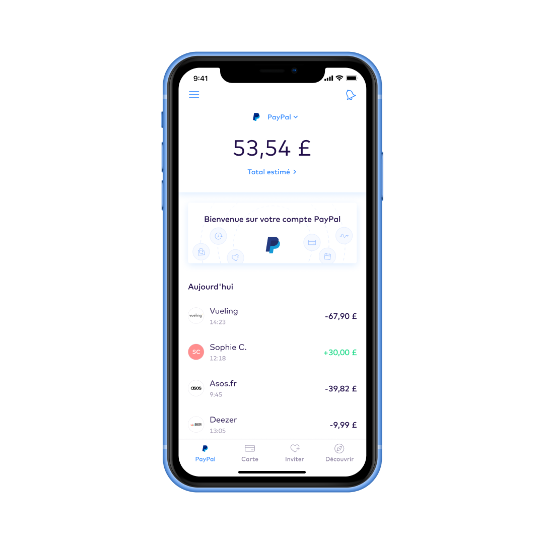 FR Accounts overview > Its your paypal GBP