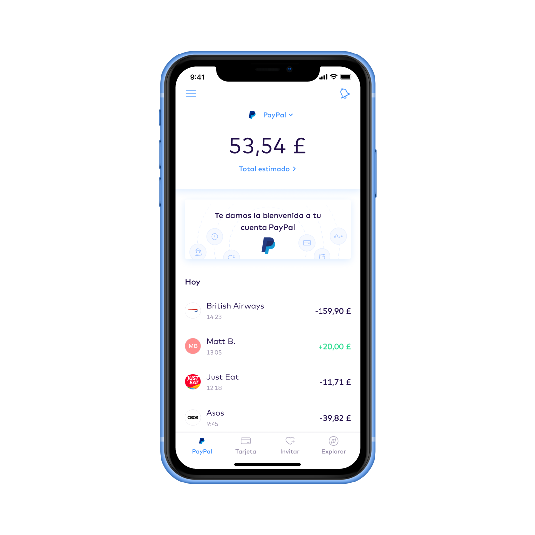 ES Accounts overview > Its your paypal GBP