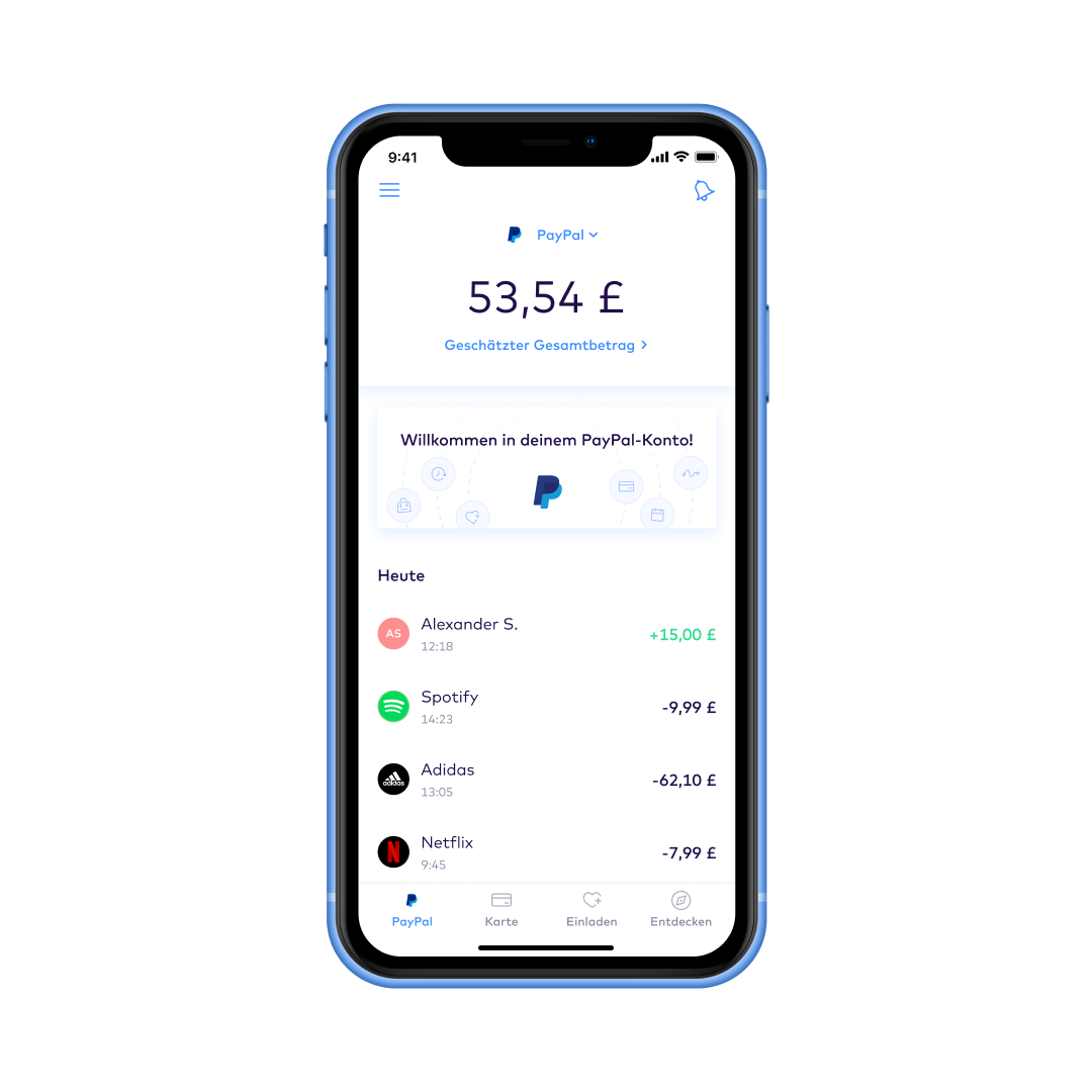 DE Accounts overview > Its your paypal GBP