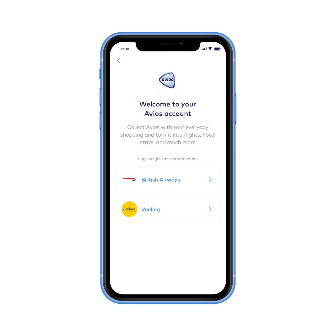EN Avios > connect and collect