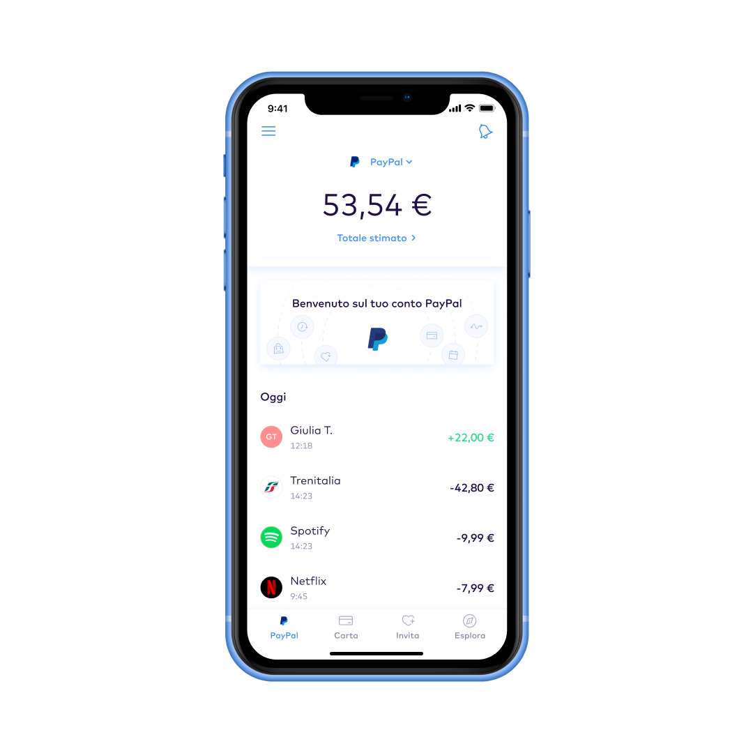 IT Accounts overview > its your paypal EUR