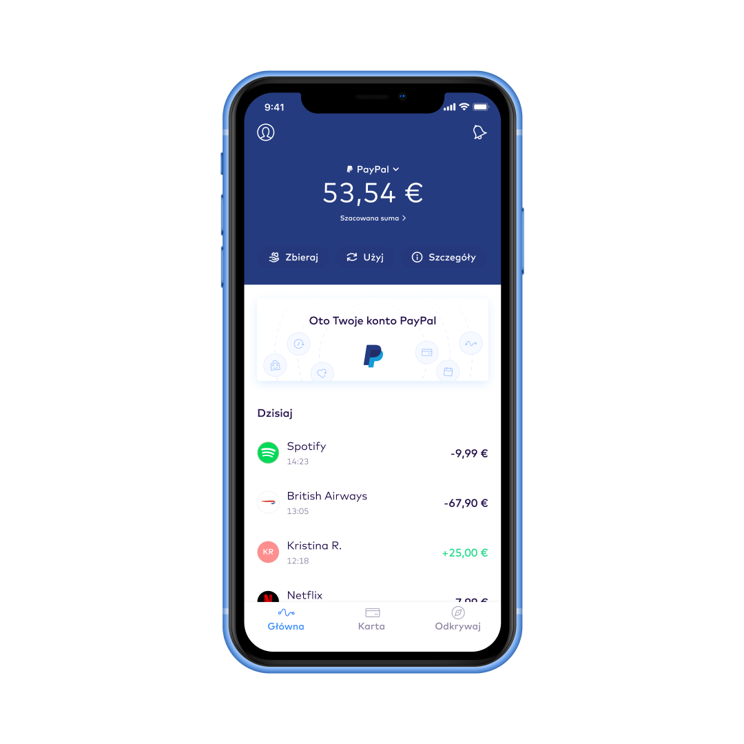 PL Accounts overview > its your paypal EUR