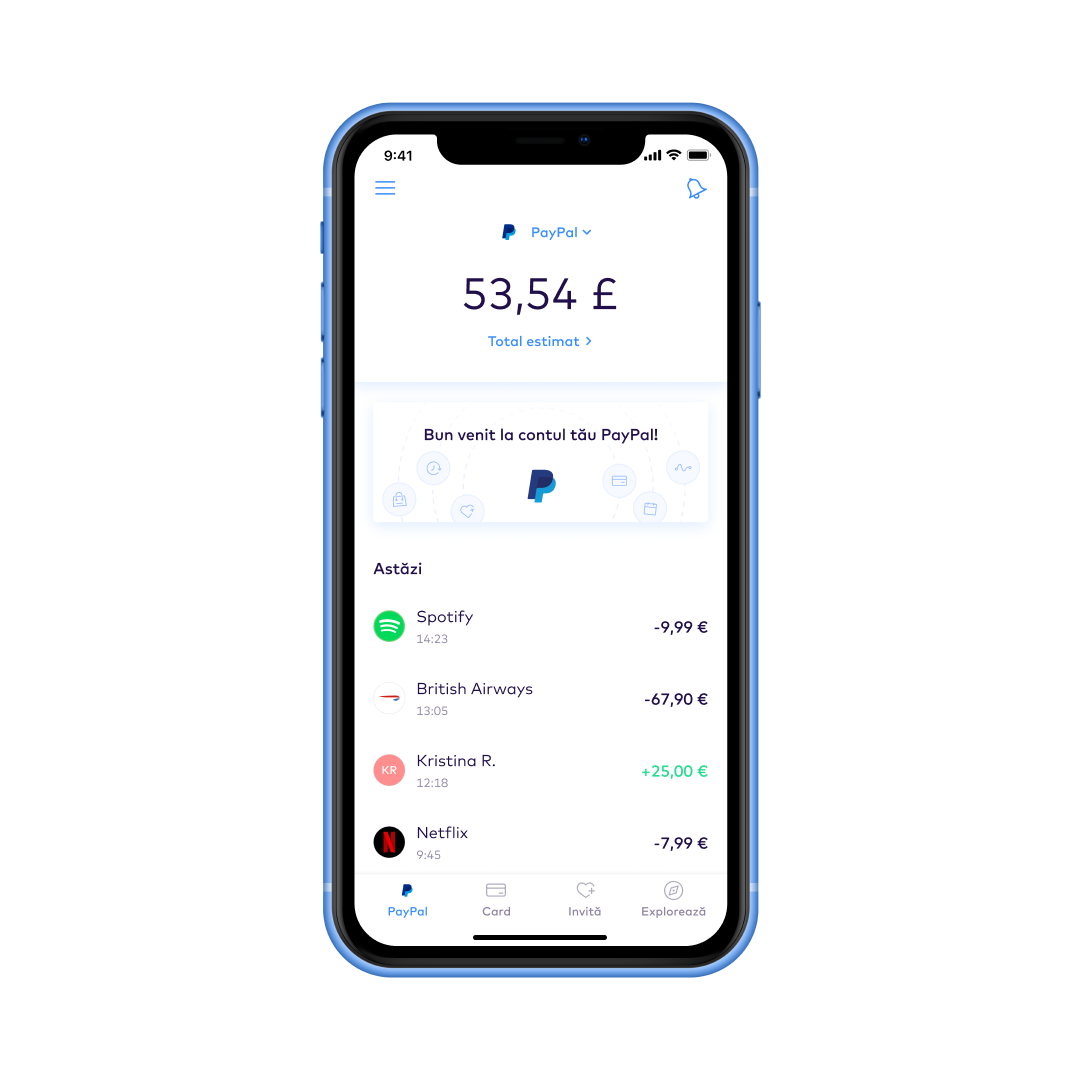 RO Accounts overview > its your paypal EUR