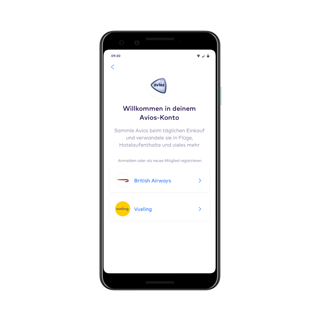 DE Accounts overview > it's your avios