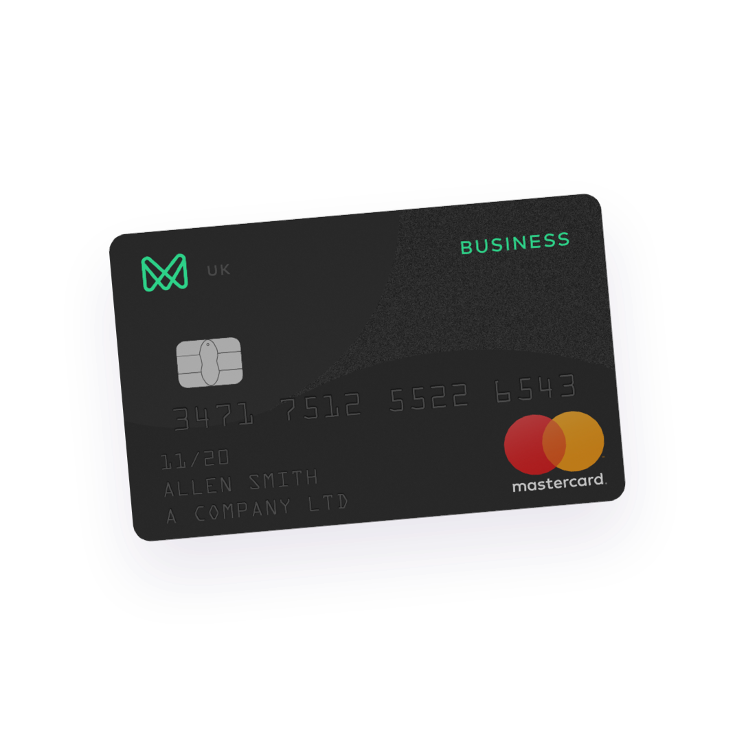 UNI a contactless mastercard debit card to bring on the go