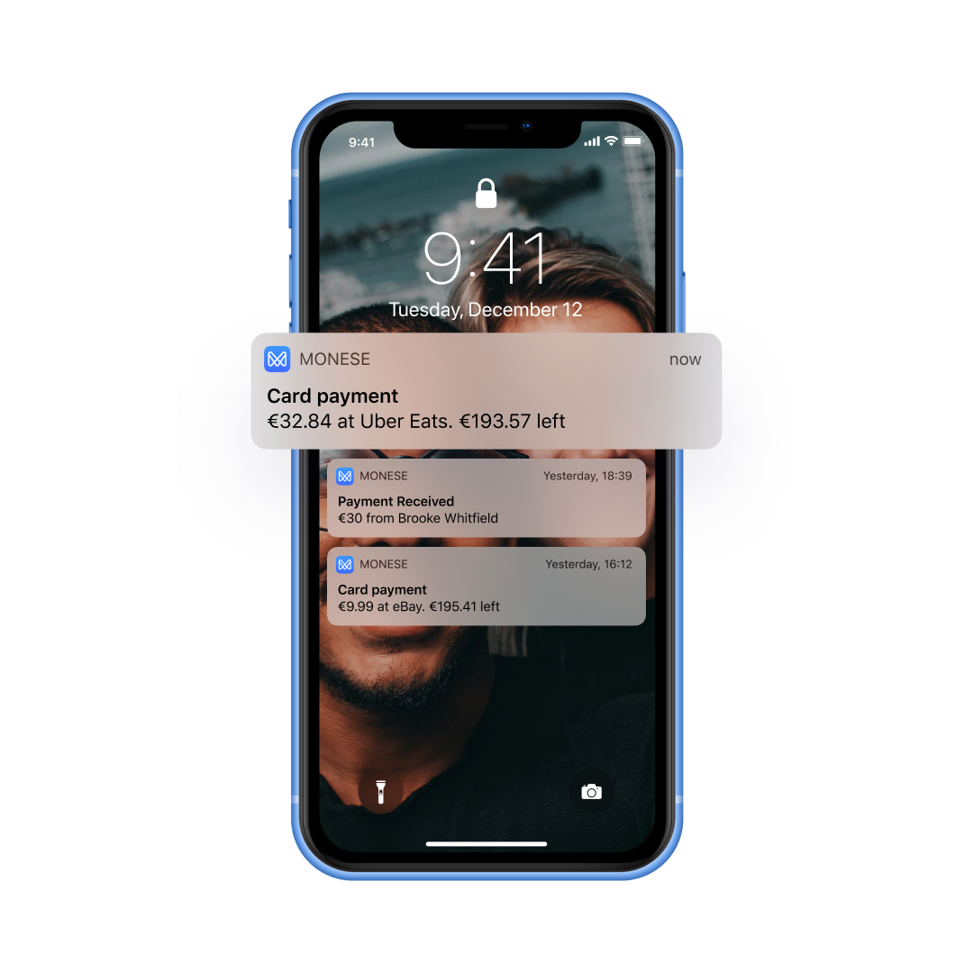 EN Security > See real-time notifications EUR