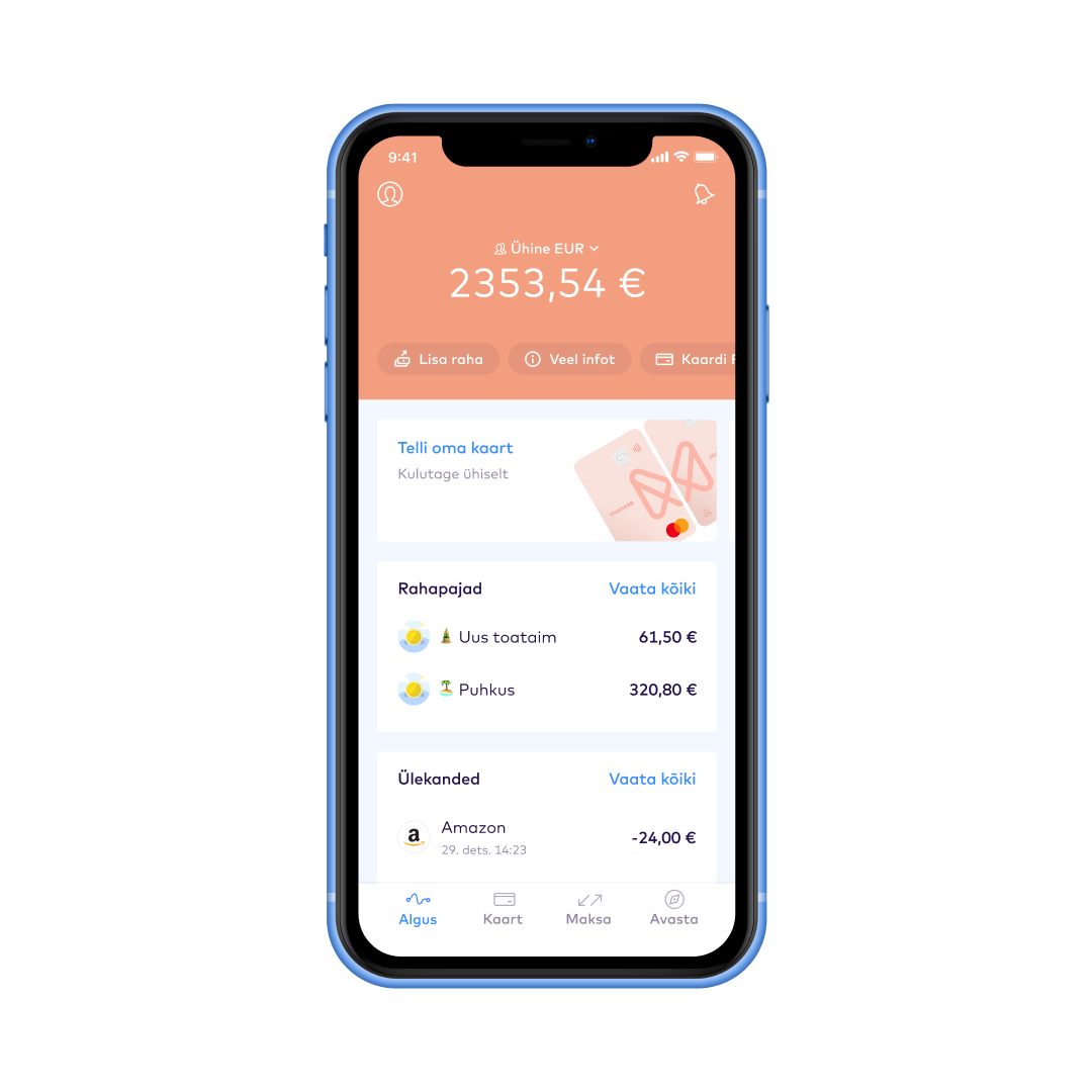 ET manage money you share EUR