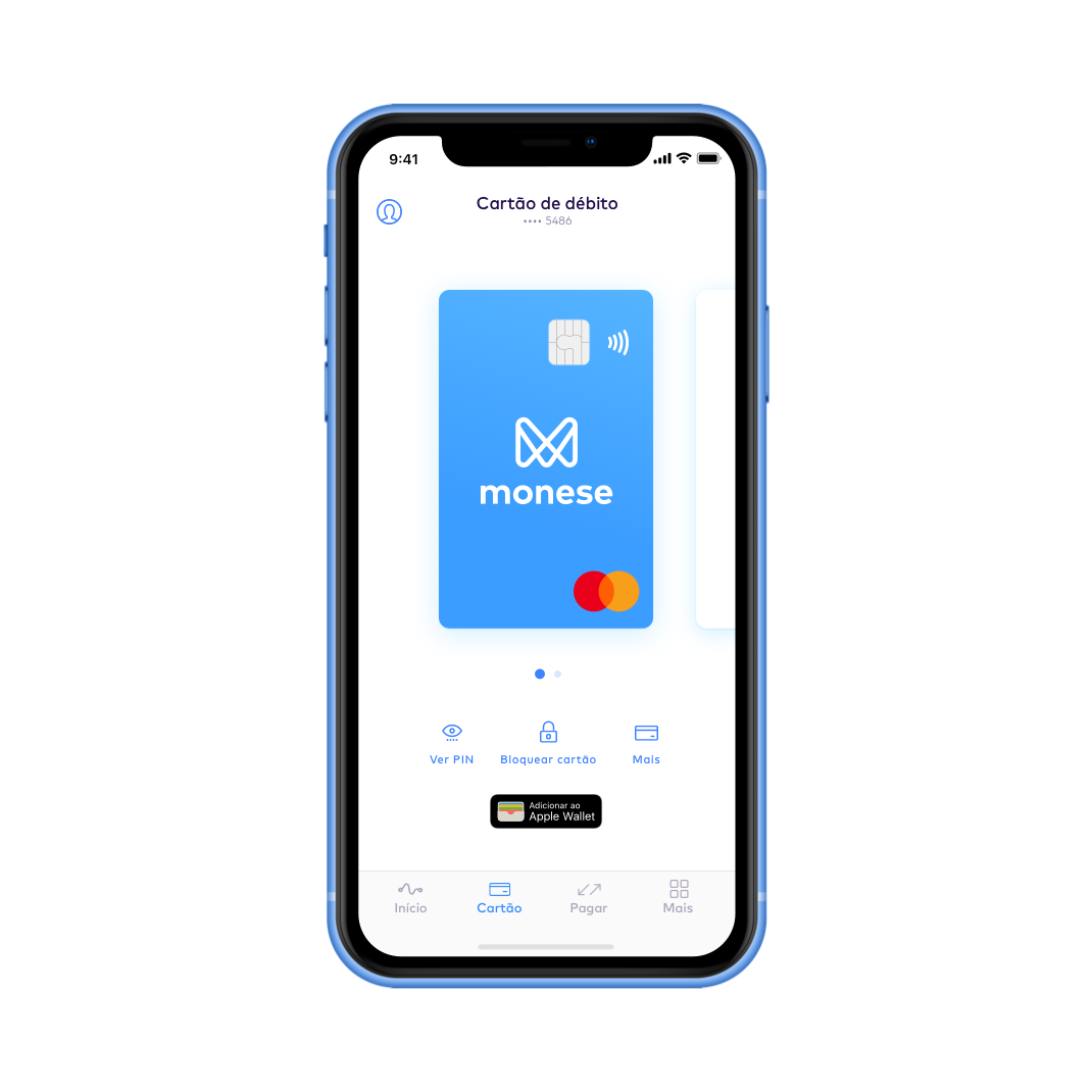 PTBR Set up Apple Pay with Monese