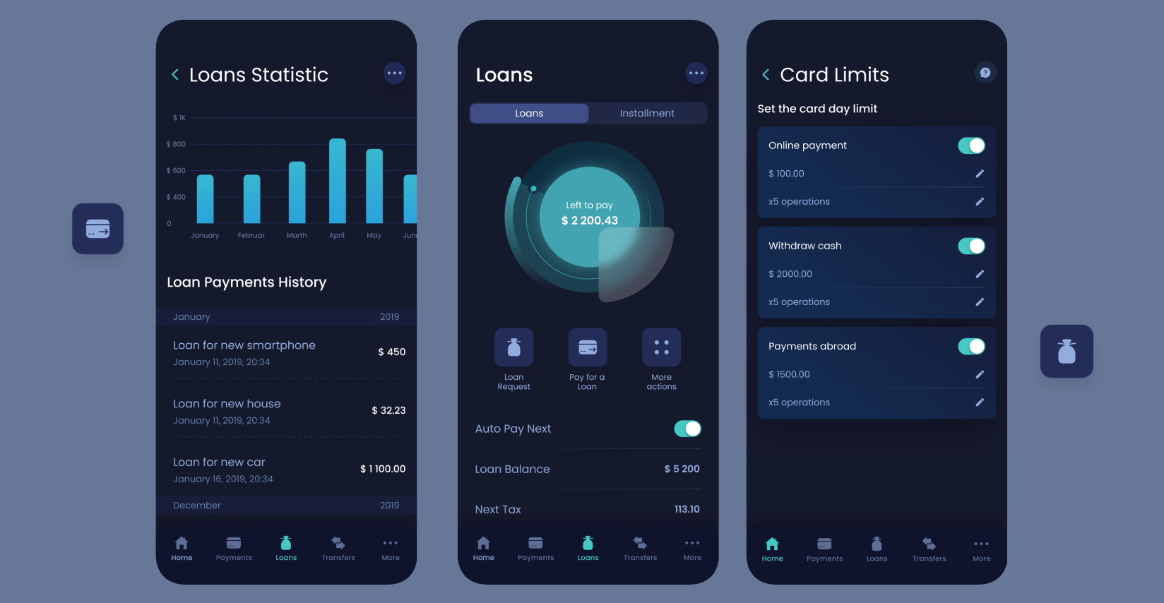 An app for a bank’s corporate clients