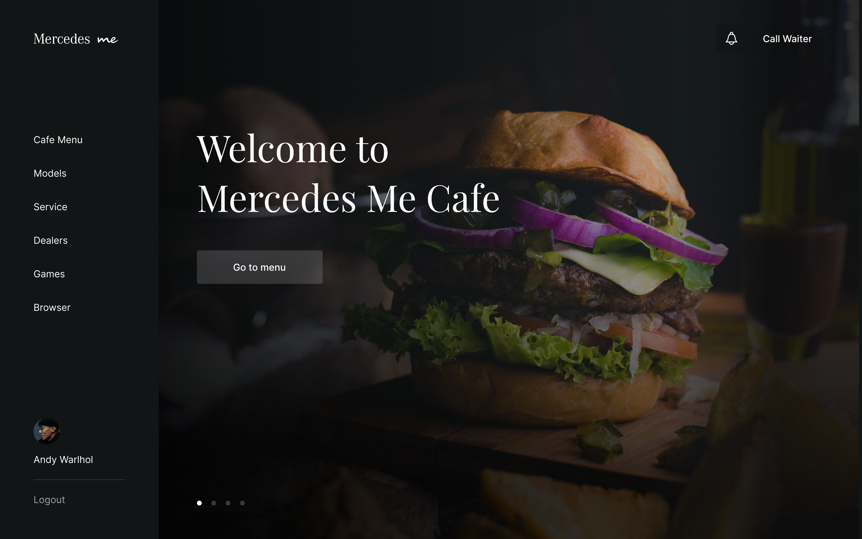 Enterprise Website Design Example - Mercedes