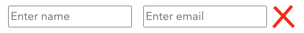 Input with focus removed.