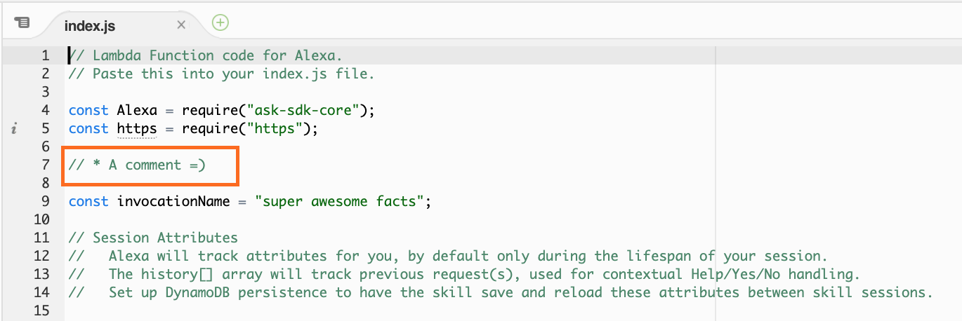 Checking the code change in aws.