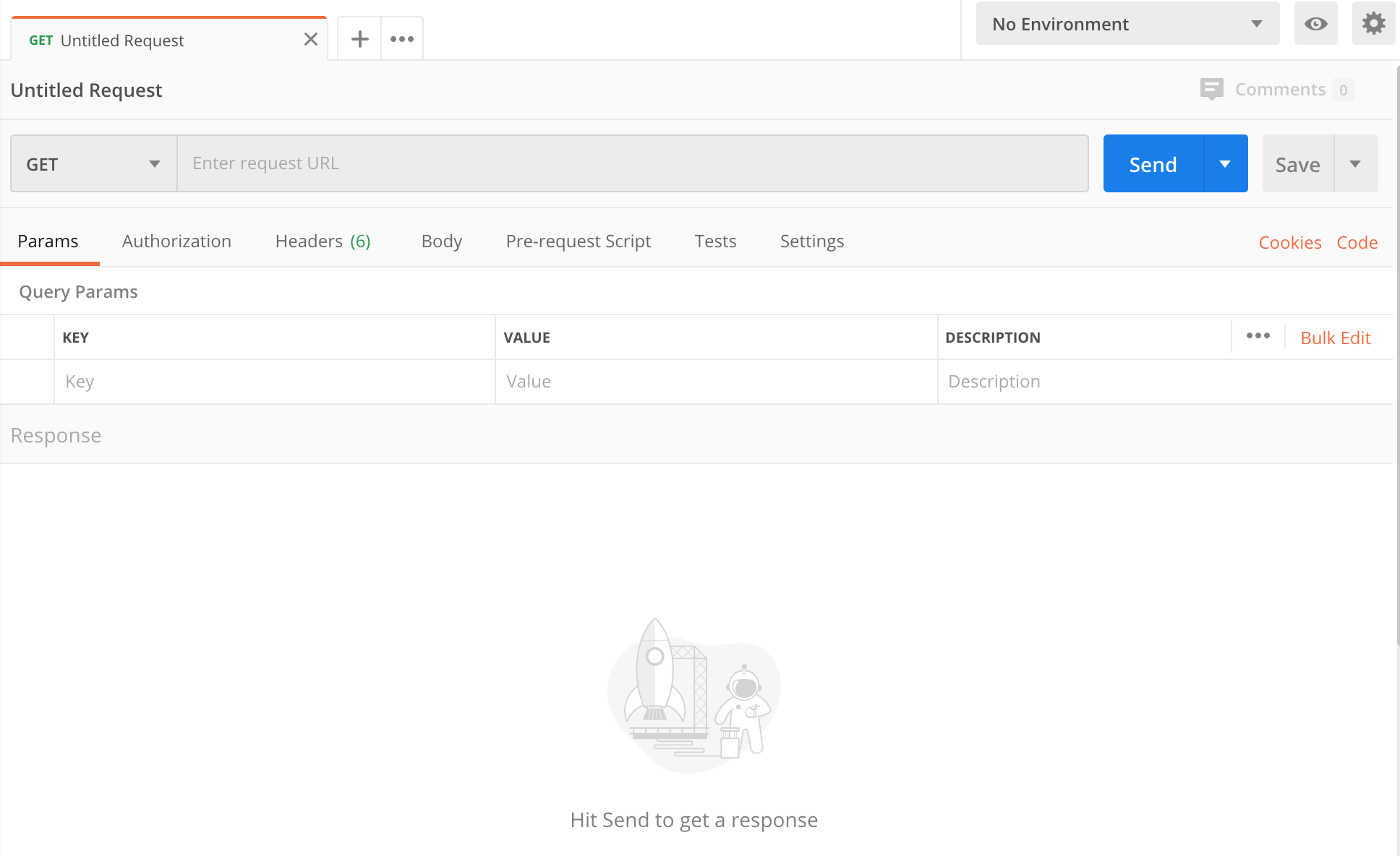 Postman UI