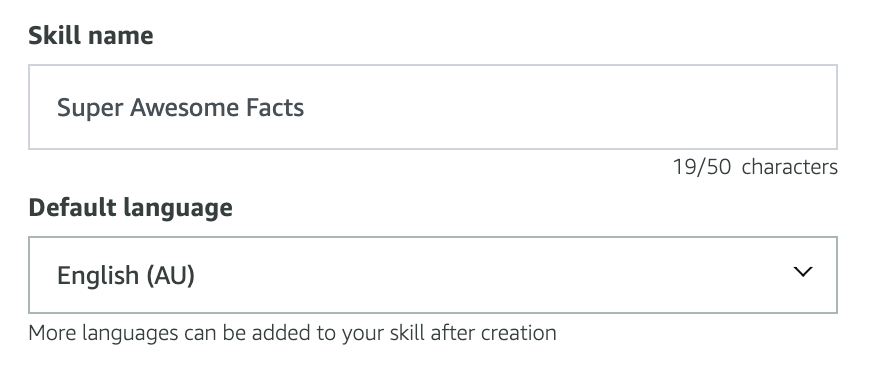 Creating a Skill