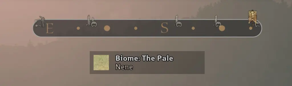 Hud with Biome