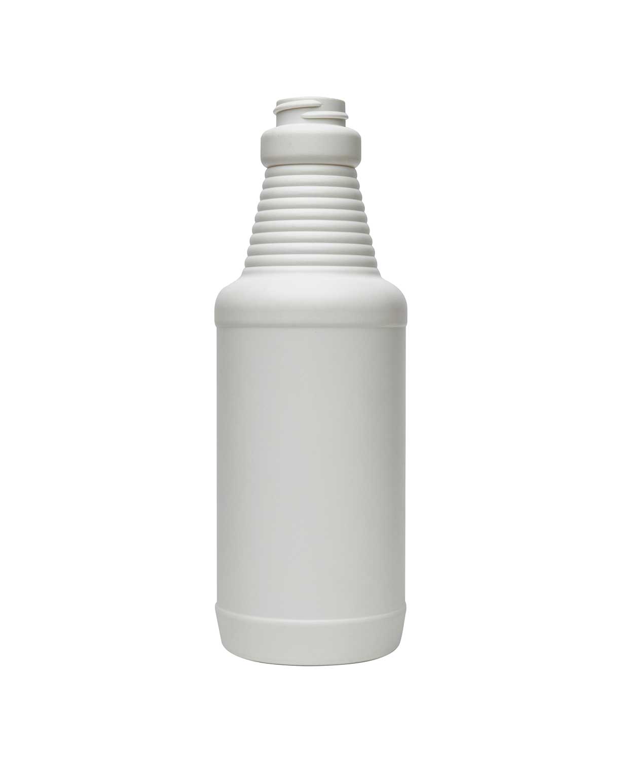 White HDPE Carafe Bottle