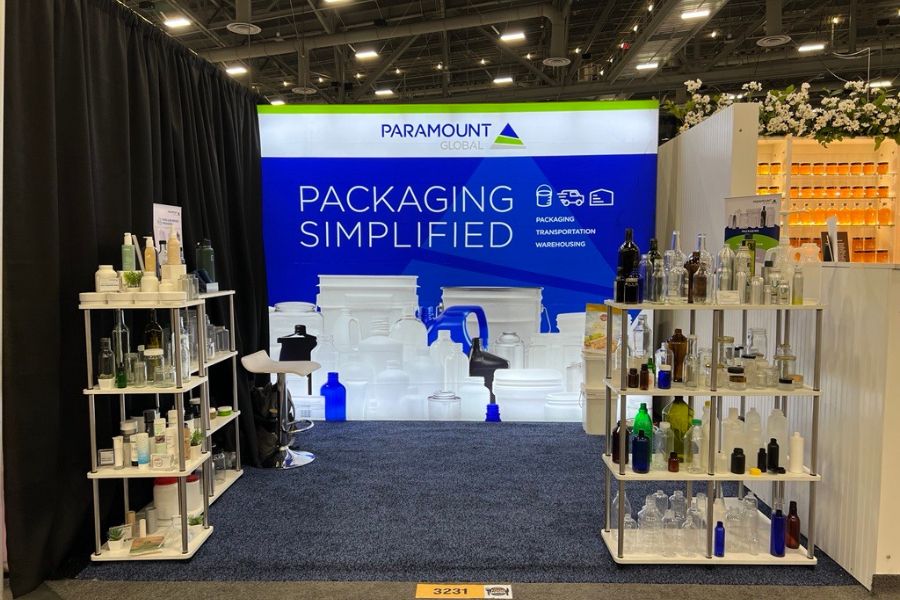 Paramount Global's booth at the Winter Fancy Food Show 2024