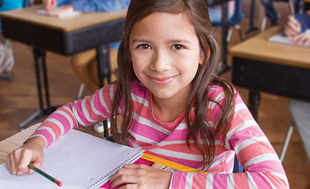 girl at desk girl at desk