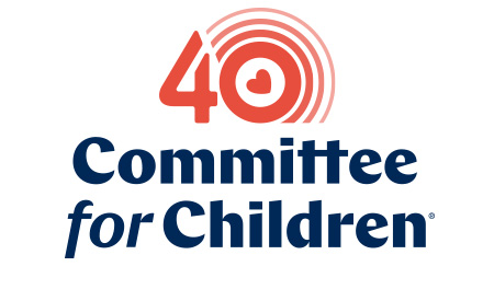 Committee for Children 40th Anniversary logo Committee for Children 40th Anniversary logo