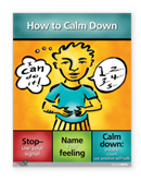 Grade 4 How to Calm Down Poster