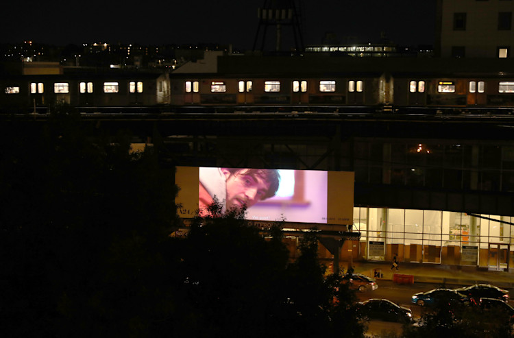 A24-Public-Access-Queens-NY-Billboard-Screening-Good-Time